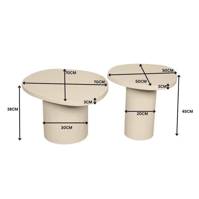 Starfurn Salontafel Mirre | Sand-Salontafels-Starfurn