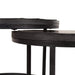 Starfurn Salontafel set Ora | Zwart Kadappa Stone 60-45 cm-Salontafels-Starfurn