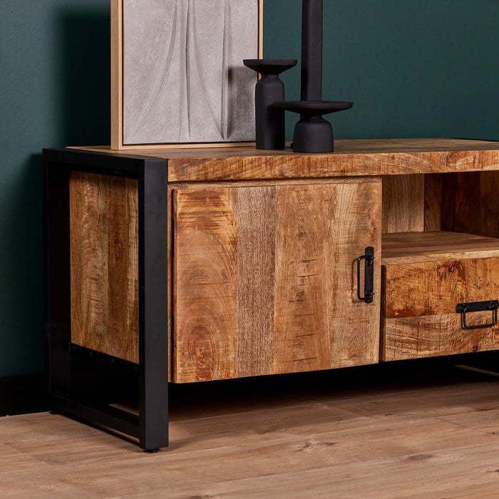 Starfurn Tv meubel Boaz 110 cm | Een deur en open vak-TV-meubels-Starfurn