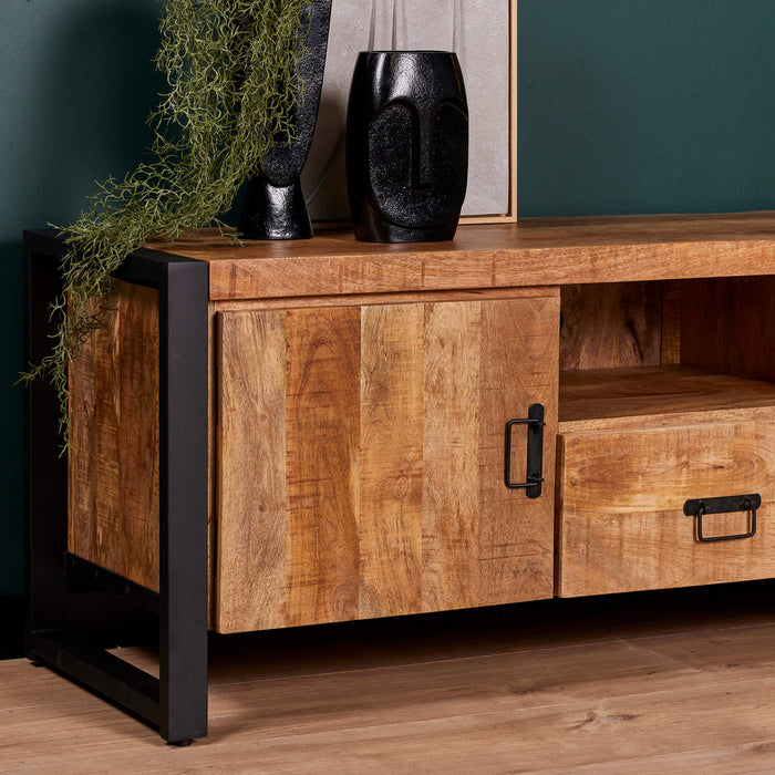 Starfurn Tv meubel Boaz 150 cm | Twee deuren en een lade-TV-meubels-Starfurn