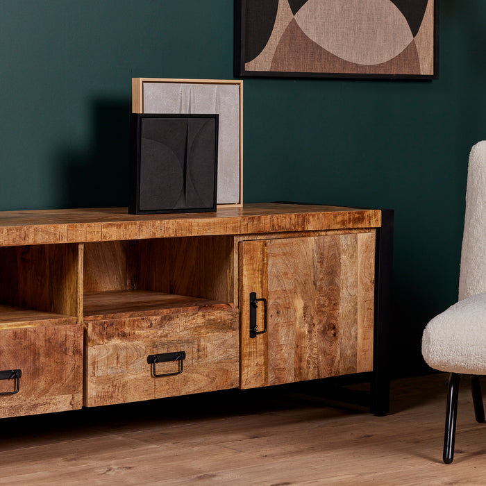 Starfurn Tv meubel Boaz 200 cm | Twee deuren en twee lades-TV-meubels-Starfurn