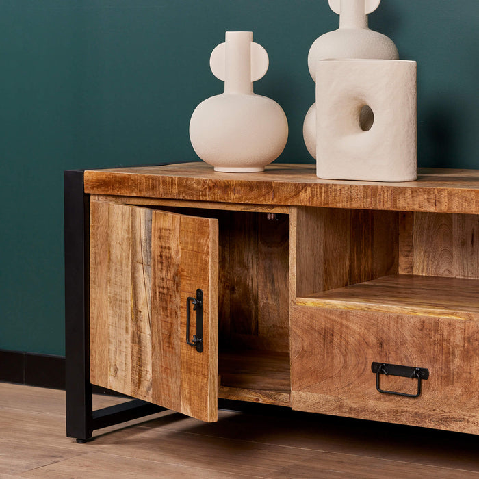 Starfurn Tv meubel Boaz 200 cm | Twee deuren en twee lades-TV-meubels-Starfurn