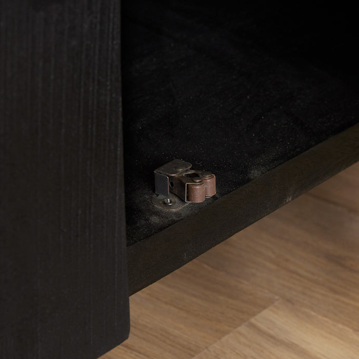 Starfurn Tv meubel Boaz Black 150 cm | Twee deuren en een lade-TV-meubels-Starfurn