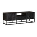 Starfurn Tv meubel Denver Black 145 cm | Mangohout en staal-TV-meubels-Starfurn