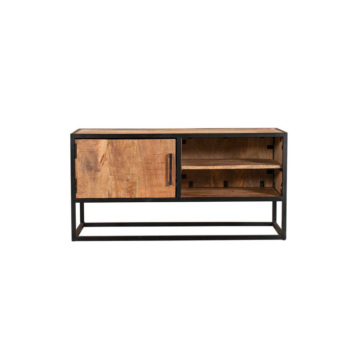 Starfurn Tv meubel Denver | Mangohout en staal | 100 cm-TV-meubels-Starfurn