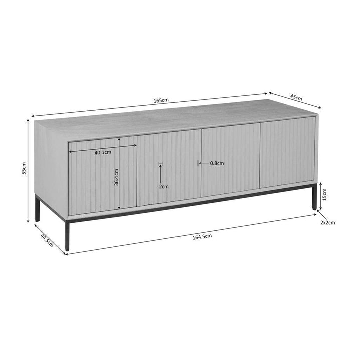 Starfurn Tv meubel Madison Brown | 165 cm-TV-meubels-Starfurn