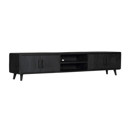 Starfurn Tv meubel Omaha Black | 240 cm-TV-meubels-Starfurn