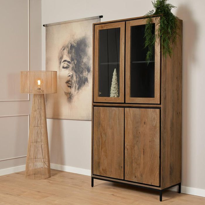 Starfurn Vitrinekast RichWood | 100 cm-Vitrinekasten-Starfurn