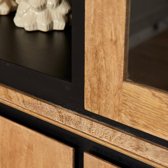 Starfurn Vitrinekast RichWood | 160 cm-Vitrinekasten-Starfurn