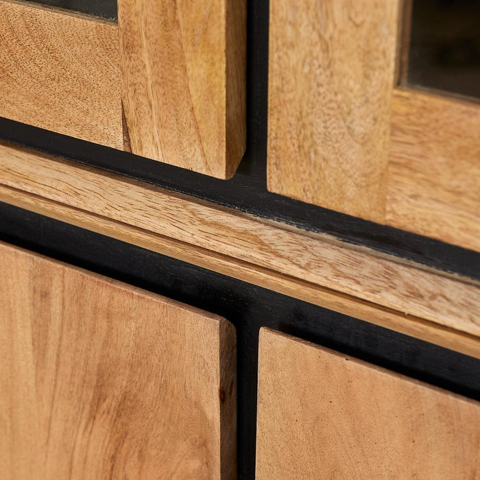 Starfurn Vitrinekast RichWood | 160 cm-Vitrinekasten-Starfurn