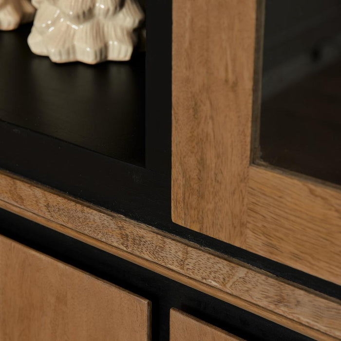 Starfurn Vitrinekast RichWood | 160 cm-Vitrinekasten-Starfurn