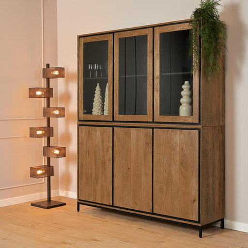 Starfurn Vitrinekast RichWood | 160 cm-Vitrinekasten-Starfurn