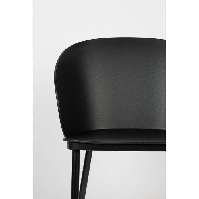 Stoel Gigi All Black-Eetkamerstoelen-Creating Home