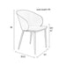 Stoel Gigi All White-Eetkamerstoelen-Creating Home