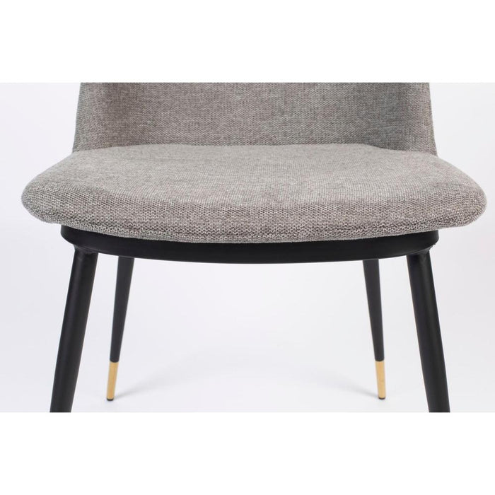 Stoel Lionel Licht grijs-Eetkamerstoelen-Creating Home