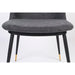 Stoel Lionel donker grijs-Eetkamerstoelen-Creating Home