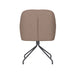Stoel Otis Taupe met spinpoot draaivoet-Eetkamerstoelen-Creating Home