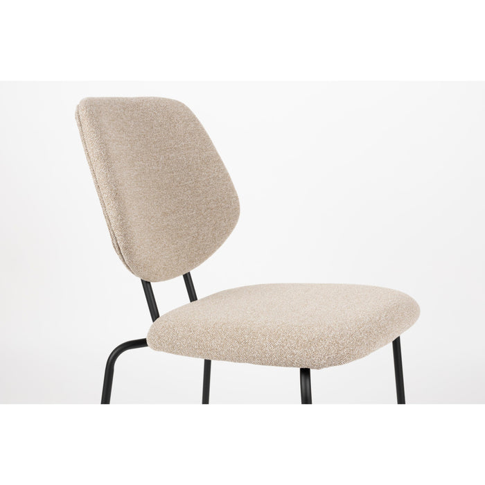 Stoel Zelo Beige-Eetkamerstoelen-Creating Home