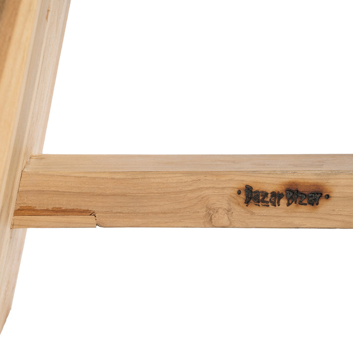 Suar Kruk with Leer - Naturel Zwart-Krukjes-Bazar Bizar