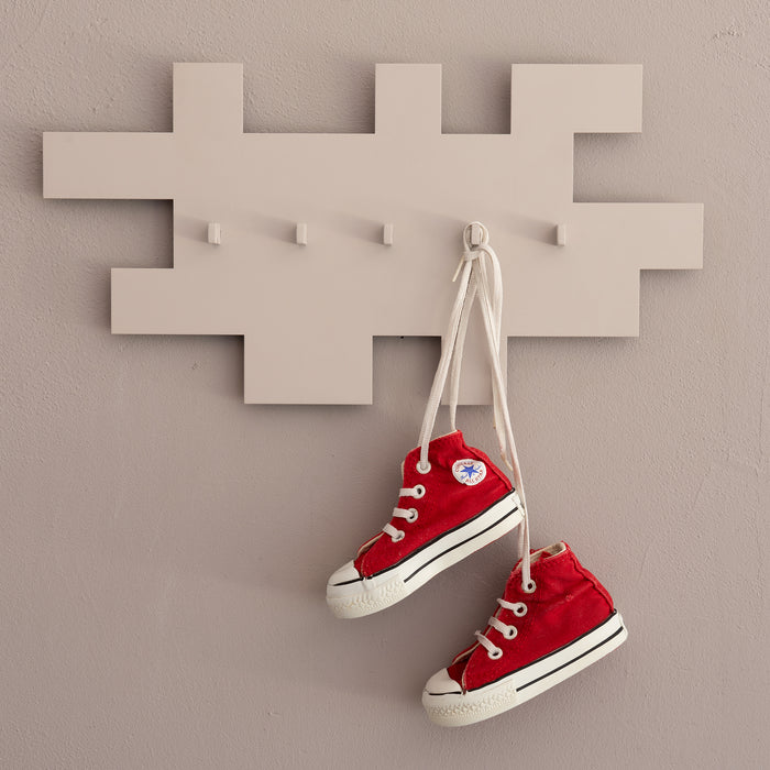 TETROMINO Kapstok - Silky Taupe Spinder Design-Kapstokken-Spinder