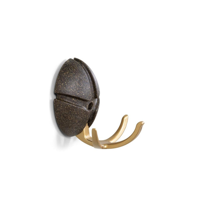 TICK BIO Wandkapstok - Bio / Goud-Kapstokken-Spinder