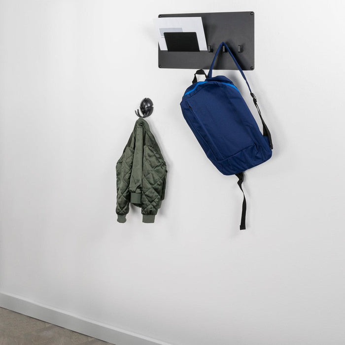 TICK Wandkapstok - Zwart / Zwart Spinder Design-Kapstokken-Spinder