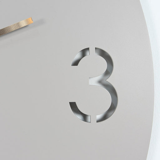 TIME Ø 60 Klok - Silky Taupe Spinder Design-Klokken-Spinder