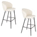 Barkruk Joa Barstool Polyester, Metaal Wit 75cm, sfeerbeeld 11