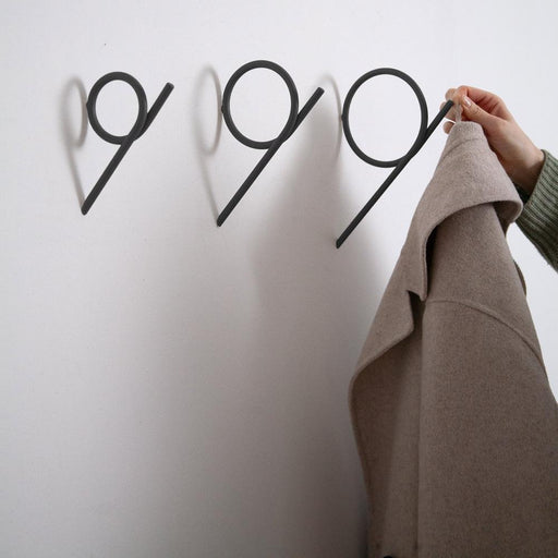 TUBA Kapstok S - Zwart Spinder Design-Kapstokken-Spinder