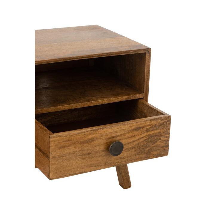 TV-meubel Bruin ijzer 40x152 cm-TV-meubels-J-Line