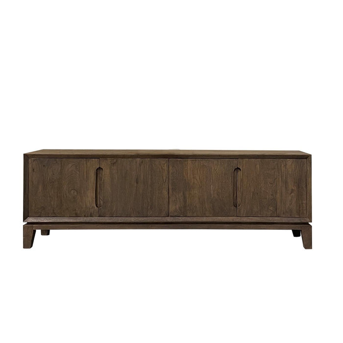 TV-meubel Cortez Mangohout Bruin 170x40 cm-TV-meubels-Livingfurn