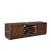 TV-meubel Jaxx Mangohout Bruin 150x40x53 cm-TV-meubels-Livingfurn