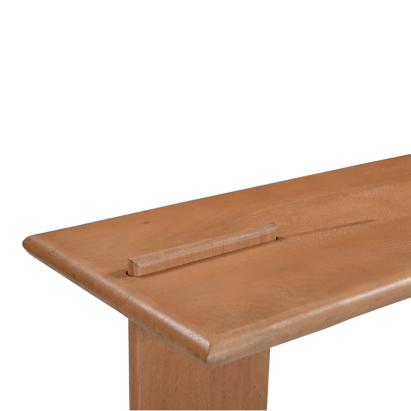 TV-meubel Lina Naturel Mangohout 160x44 cm-TV-meubels-Starfurn