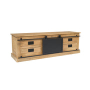 TV-meubel Lotte Naturel 155x45 cm-TV-meubels-Starfurn