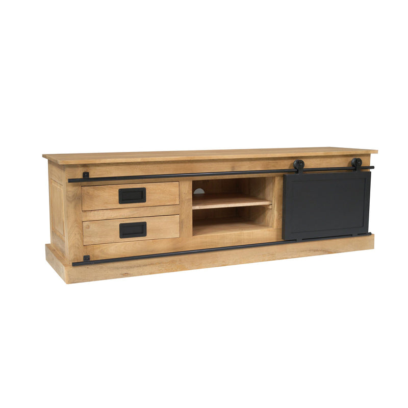 TV-meubel Lotte Naturel 155x45 cm-TV-meubels-Starfurn