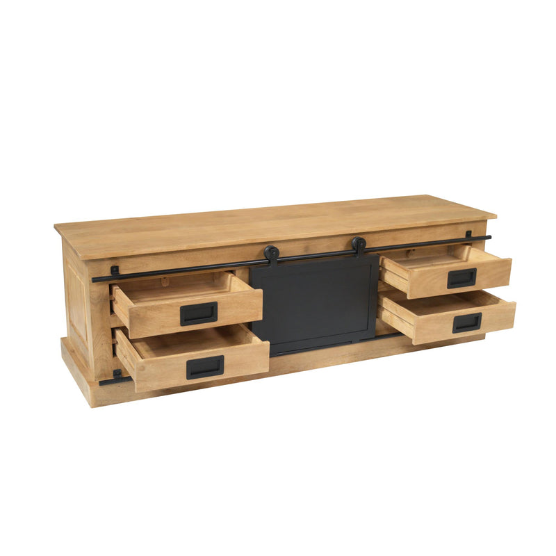 TV-meubel Lotte Naturel 155x45 cm-TV-meubels-Starfurn