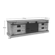 TV-meubel Lotte Naturel 155x45 cm-TV-meubels-Starfurn