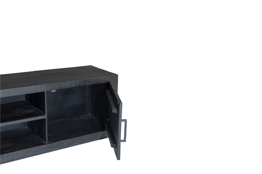 TV-meubel Mangohout 150x40x53 cm-TV-meubels-Livingfurn
