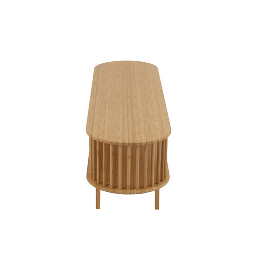 TV-meubel Naturel Bamboe 40x150 cm-TV-meubels-J-Line