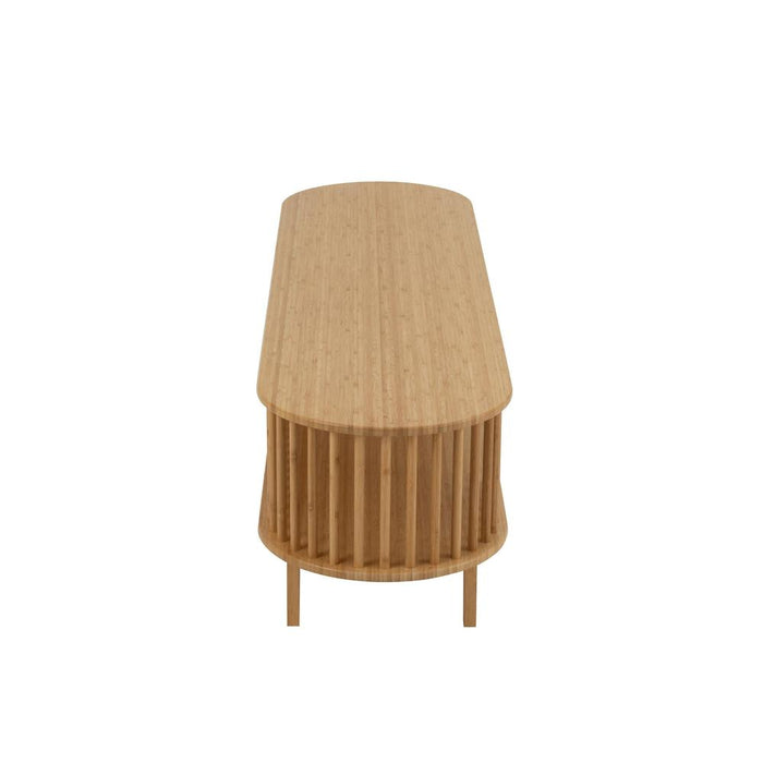 TV-meubel Naturel Bamboe 40x150 cm-TV-meubels-J-Line