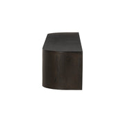 TV-meubel Novero Eikenhout fineer Bruin 180x35x33 cm-TV-meubels-Livingfurn
