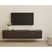 TV-meubel Novero Eikenhout fineer Bruin 180x35x33 cm-TV-meubels-Livingfurn