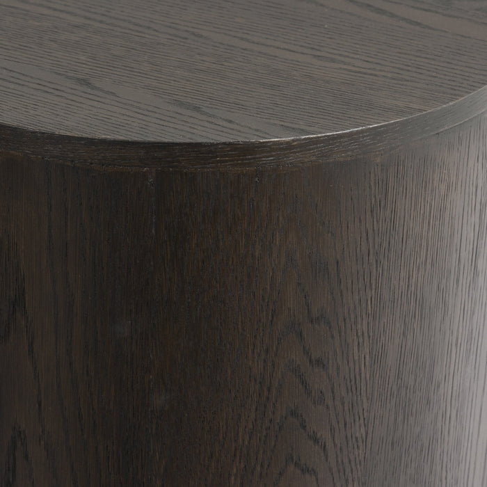 TV-meubel Novero Eikenhout fineer Bruin 180x40x45 cm-TV-meubels-Livingfurn