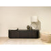 TV-meubel Novero Eikenhout fineer Bruin 180x40x45 cm-TV-meubels-Livingfurn