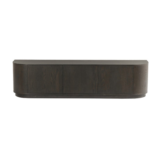 TV-meubel Novero Eikenhout fineer Bruin 180x40x45 cm-TV-meubels-Livingfurn