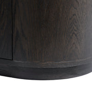 TV-meubel Novero Eikenhout fineer Bruin 220x40x45 cm-TV-meubels-Livingfurn