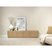 TV-meubel Novero Eikenhout fineer Naturel hout 220x40x45 cm-TV-meubels-Livingfurn