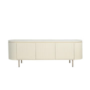 TV-meubel Patou Mangohout Beige 43x170x56 cm-TV-meubels-Livingfurn