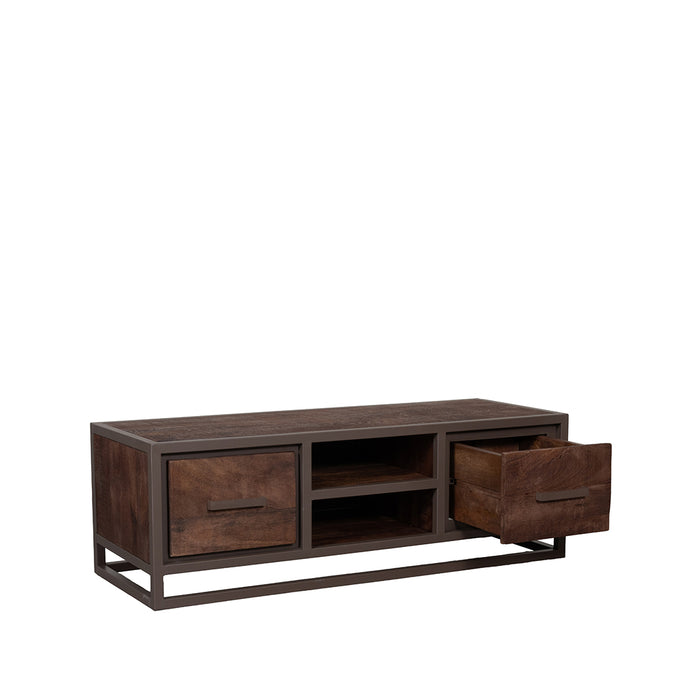 TV-meubel Peru Mangohout Espresso 45x120-TV-meubels-LABEL51
