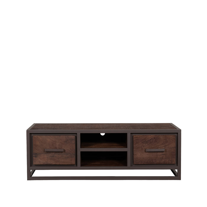 TV-meubel Peru Mangohout Espresso 45x120-TV-meubels-LABEL51